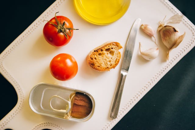 Recetas con anchoas de Santoña